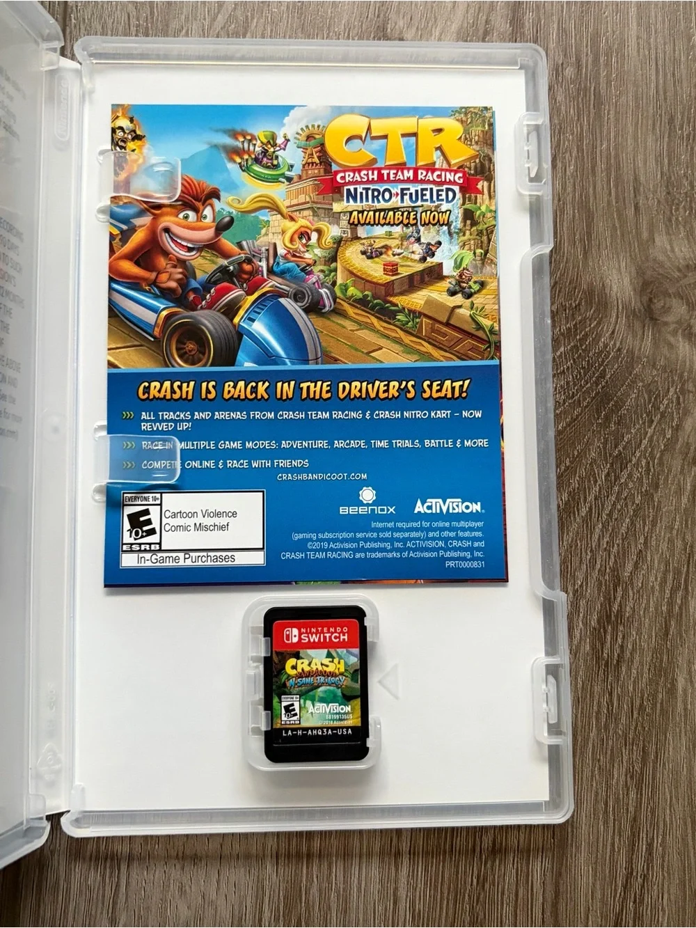 Crash Bandicoot N Sane Trilogy Nintendo Switch